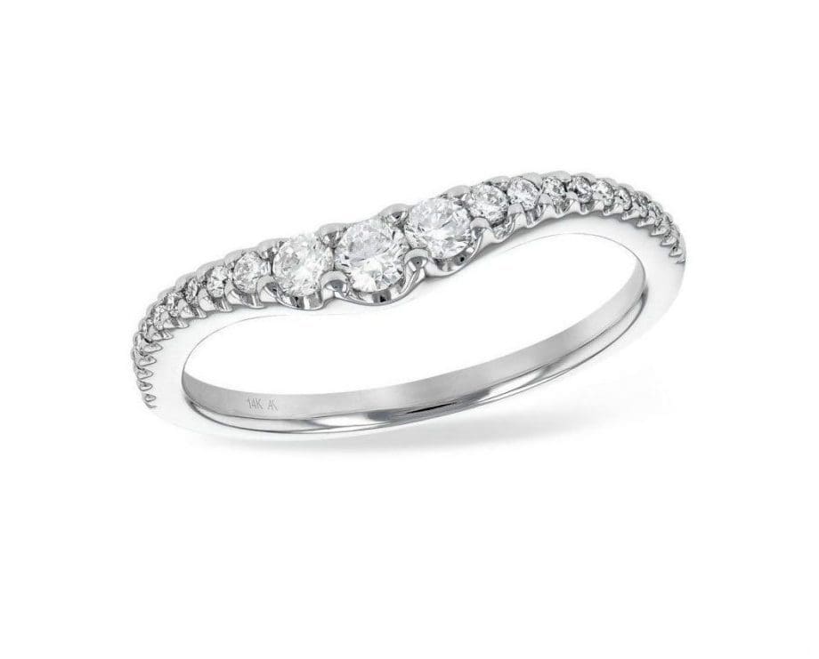White Gold Diamond Band